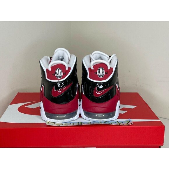 Nike Air More Uptempo Bulls Red GS Youth 415082 600 - Picture 5 of 5